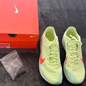 Nike Zoom Rival XC in Neon Green and Red